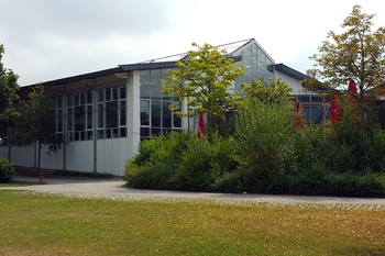 Bild der Dreifachhalle im Sportzentrum Poing