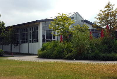 Bild der Dreifachhalle im Sportzentrum Poing