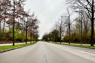 Radweg Kirchheimer Allee