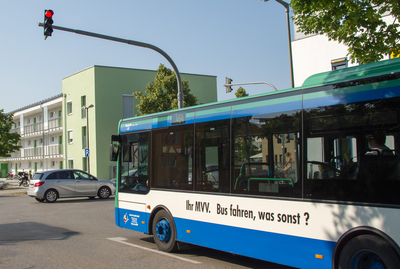 Bild eines Nahverkehrsbusses des MVV